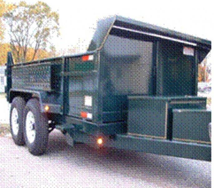Affinity Hd Low Pro 14 Dump Trailer Wagon Master Truck And Trailer